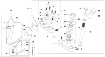02 Steering Stem Assembly