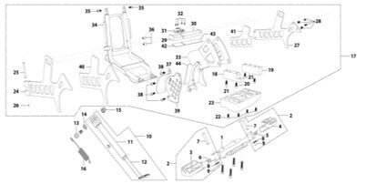 08 Foot Peg Assy