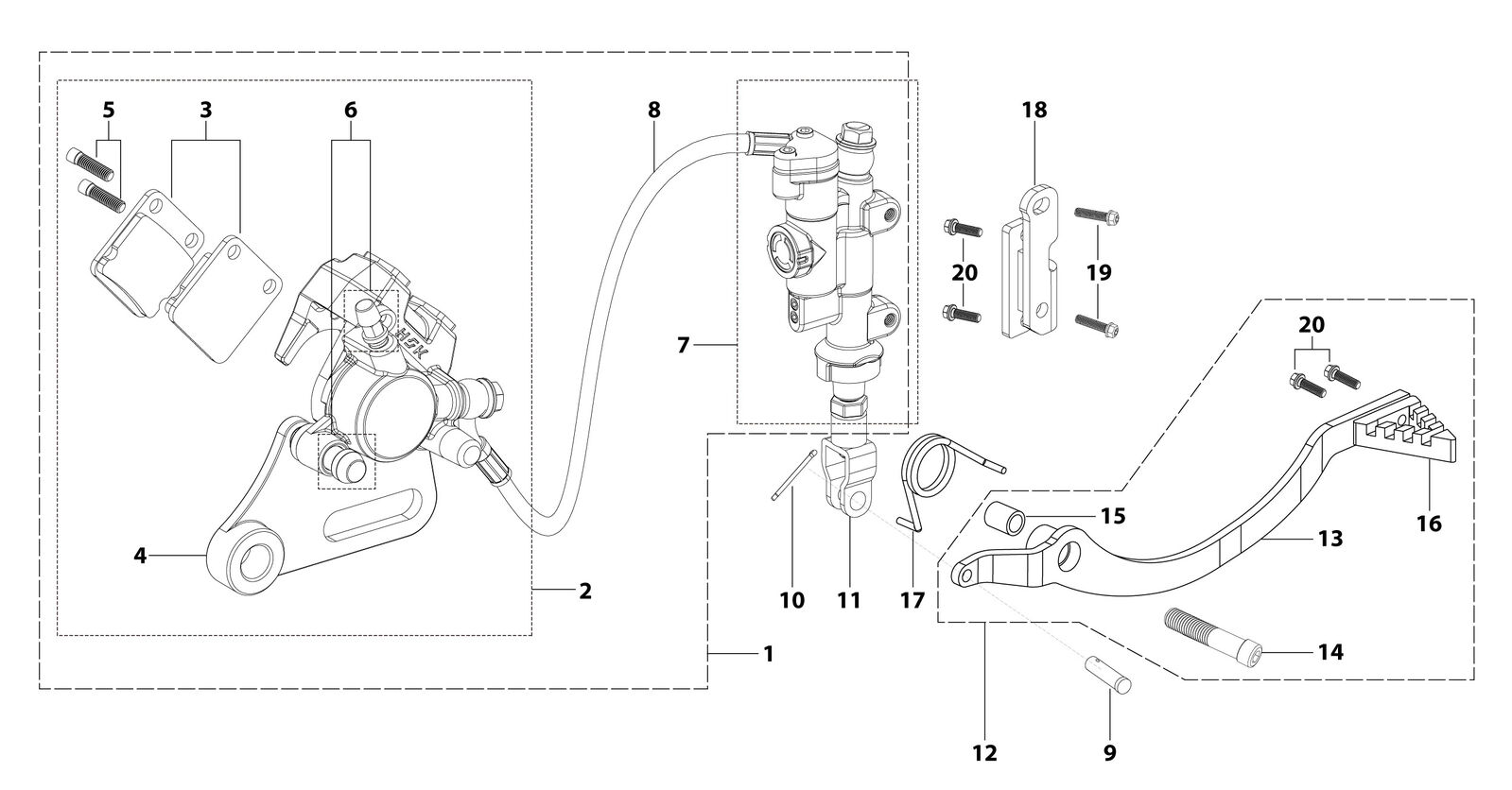 12 Rear Brake
