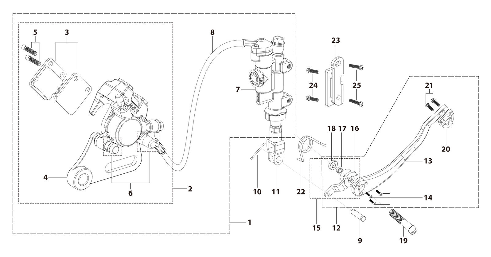 12 Rear Brake