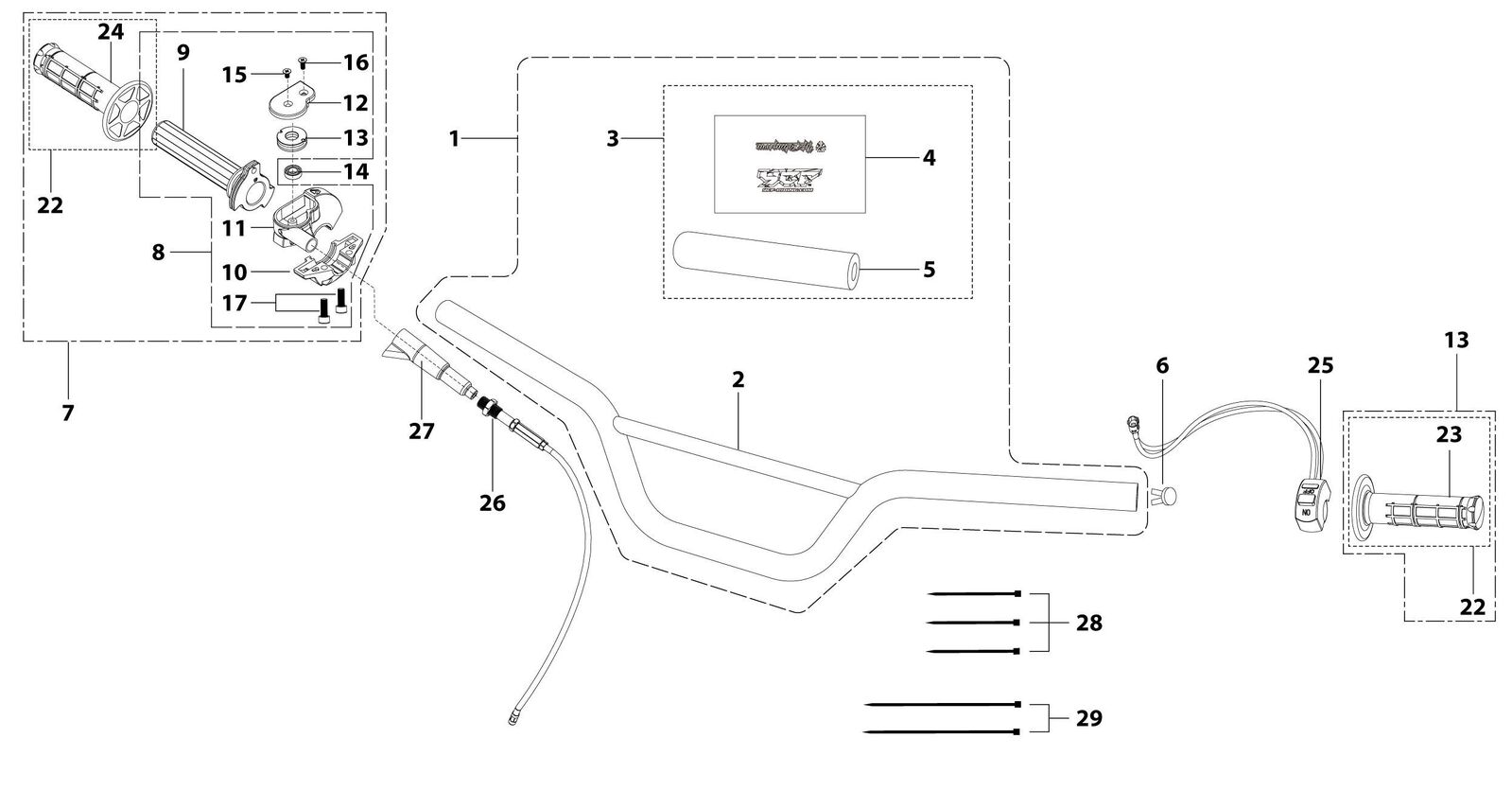 01 Handle Bar Assembly