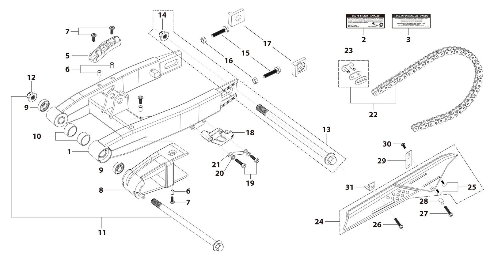 10 Swing Arm Assy
