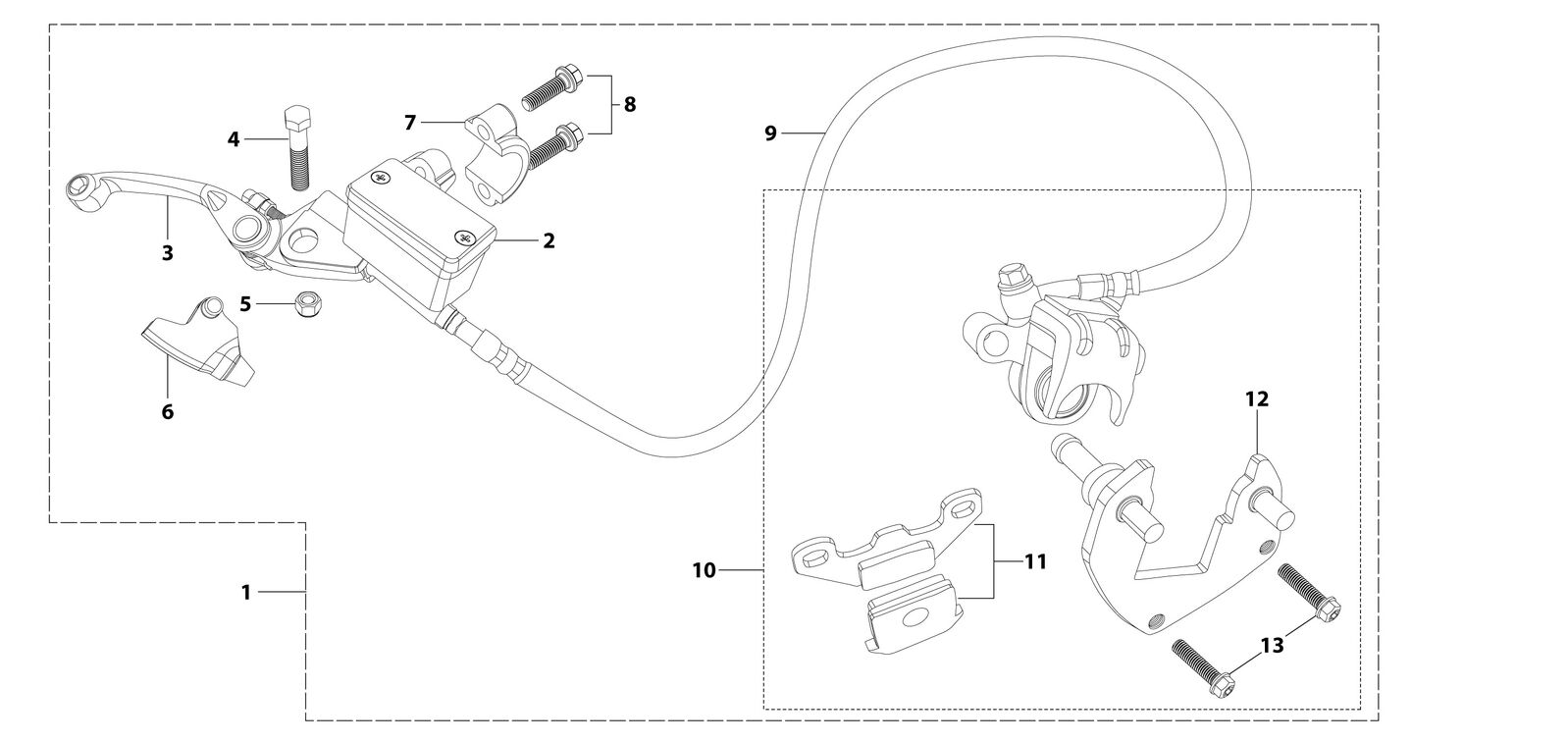 05 Front Brake Assy
