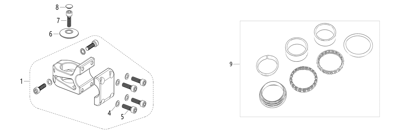 02 Steering Stem Assembly