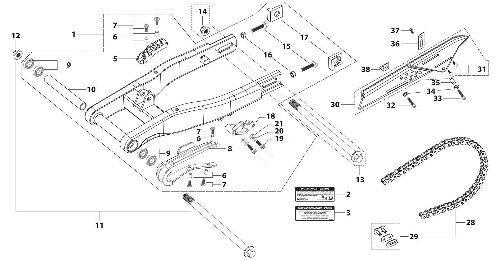 10 Swing Arm Assy