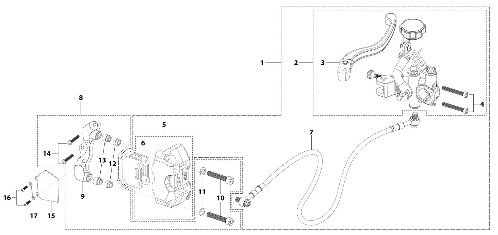 05 Front Brake Assy