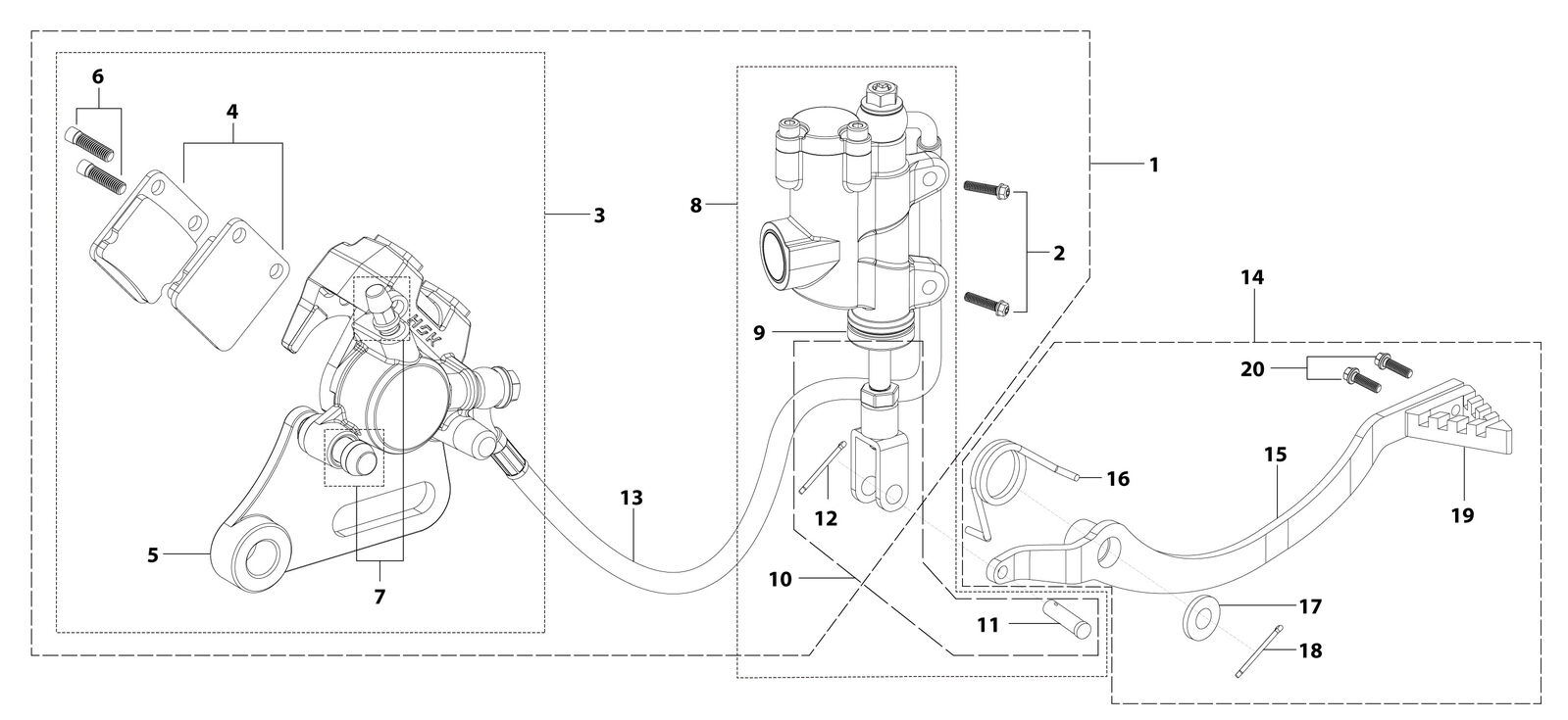 12 Rear Brake