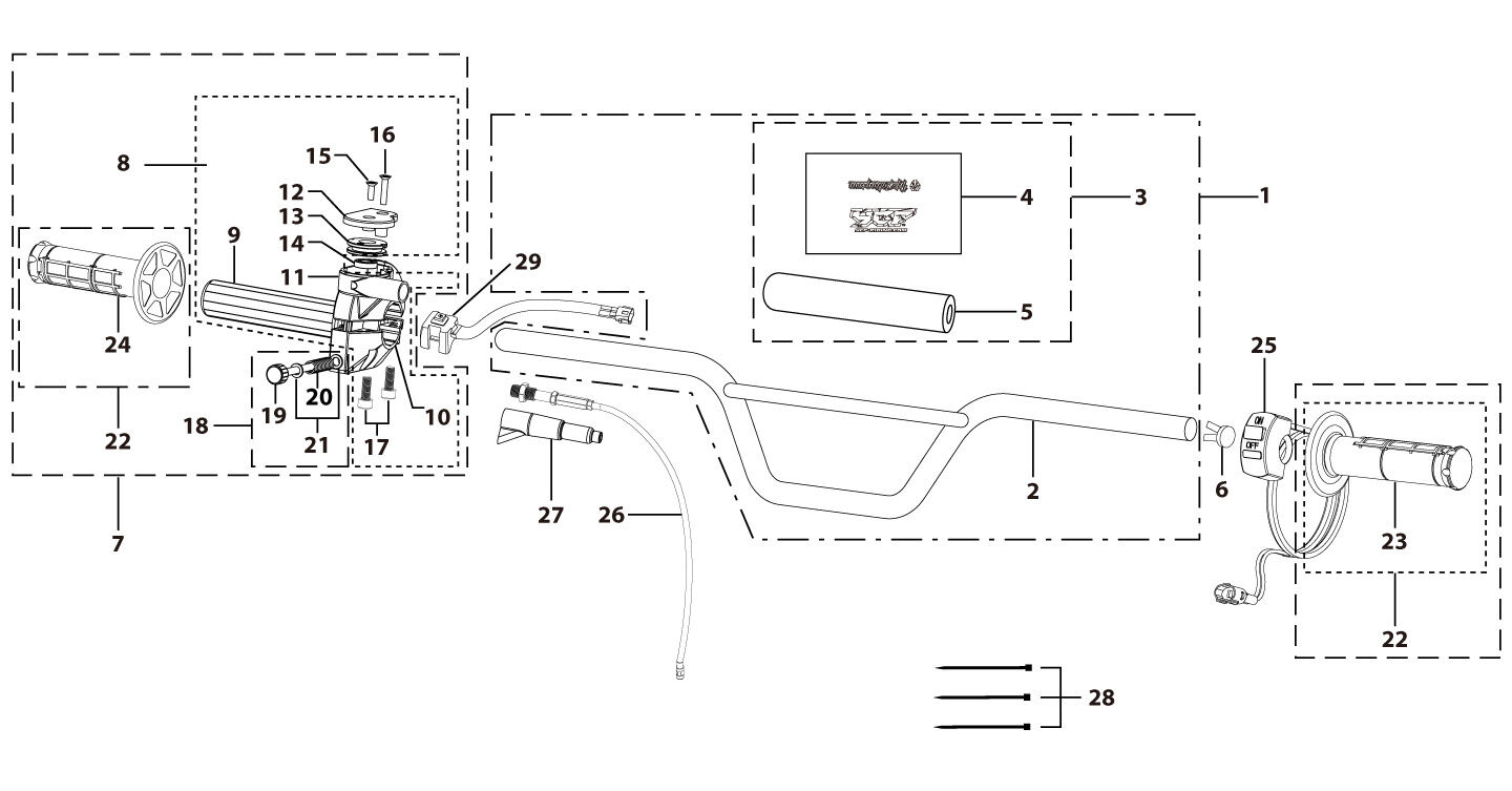 01 Handle Bar Assembly