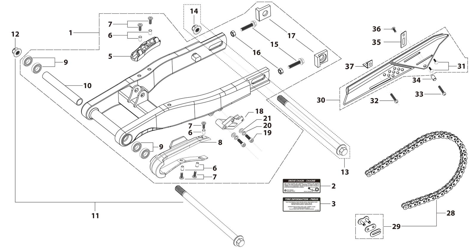 09 Swing Arm Assy