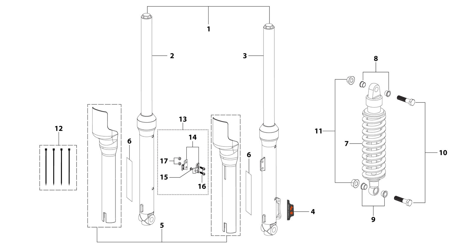 03 Front & Rear Absorber