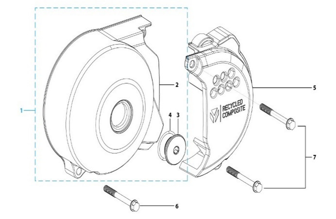 17 Front Sprocket Protection