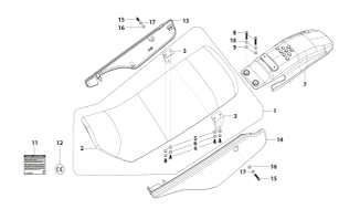 14 Seat & Plastic Kit