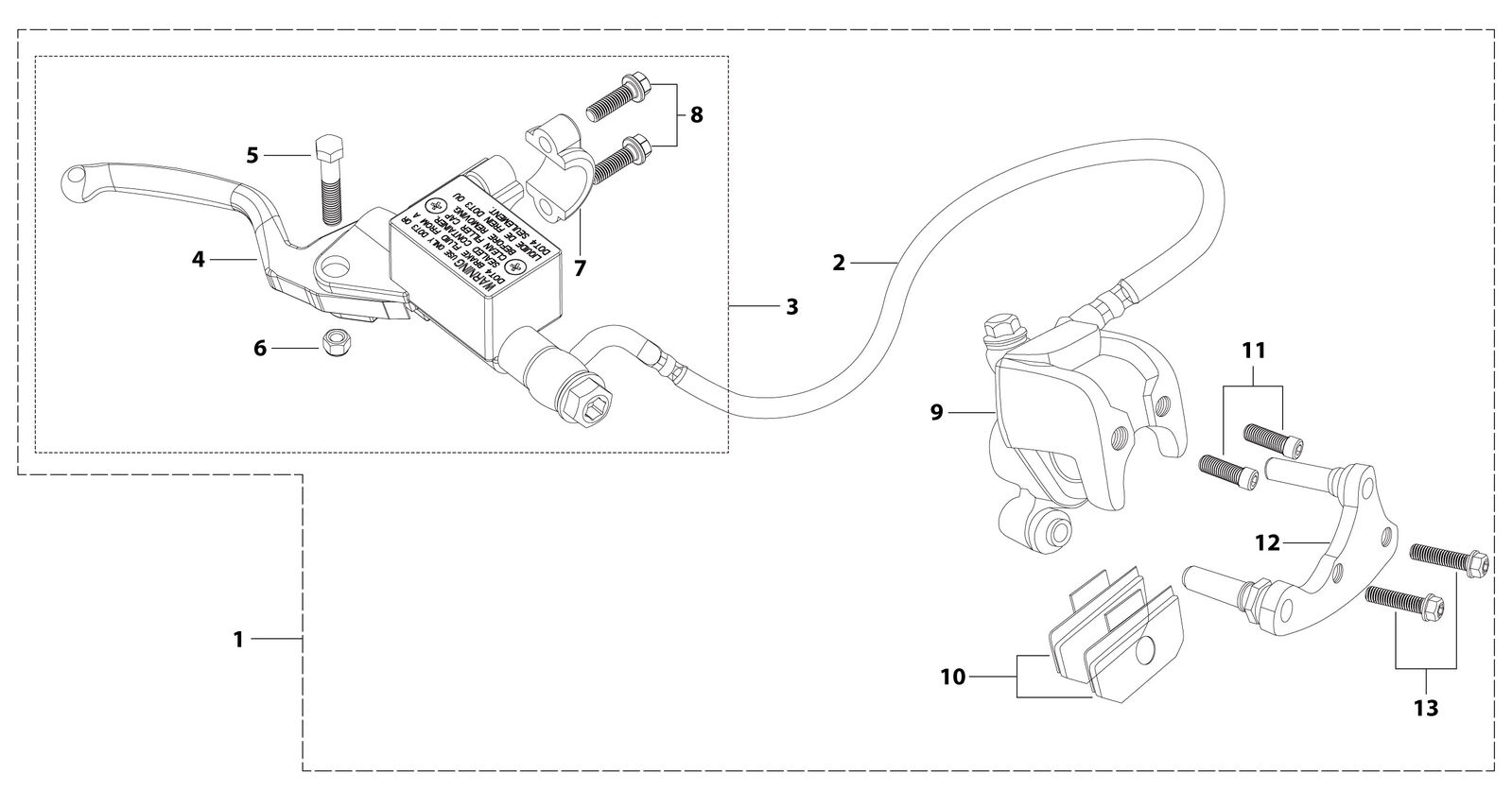 05 Front Brake Assy