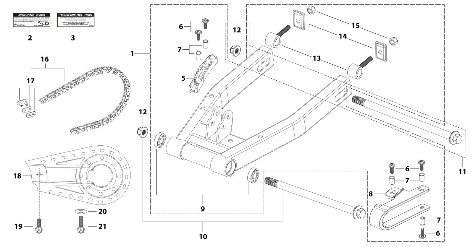 09 Swing Arm Assy
