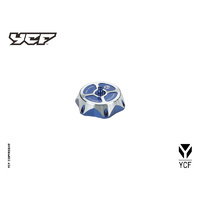 ALLOY FUEL CAP BY YCF - BLUE