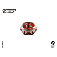 ALLOY FUEL CAP BY YCF - ORANGE