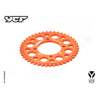 CNC SPROCKET 39T ORANGE 4 HOLE