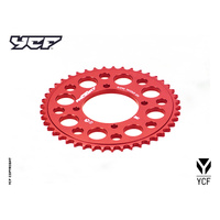 CNC SPROCKET 39T RED 4 HOLE
