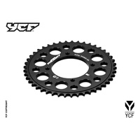 CNC SPROCKET 47T BLACK 4 HOLE