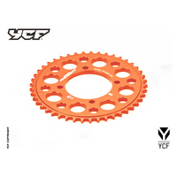 CNC SPROCKET 47T ORANGE 4 HOLE