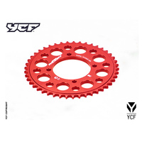 CNC SPROCKET 47T RED 4 HOLE