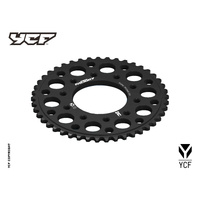 CNC SPROCKET 41T BLACK 5 HOLES