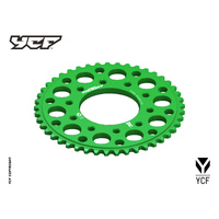 CNC SPROCKET 41T GREEN 5 HOLES