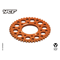 CNC SPROCKET 41T ORANGE 5 HOLES