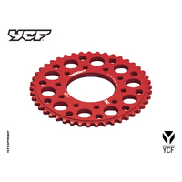 CNC SPROCKET 41T RED 5 HOLES