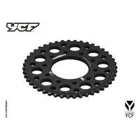 CNC SPROCKET 43T BLACK 5 HOLES