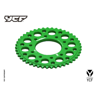 CNC SPROCKET 43T GREEN 5 HOLES