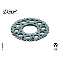 CNC SPROCKET 45T SILVER 5 HOLES