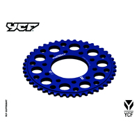 CNC SPROCKET 47T BLUE 5 HOLES