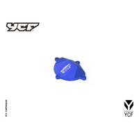 KLX TYPE CYLINDER HEAD CAPS BLUE