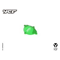 KLX TYPE CYLINDER HEAD CAPS GREEN
