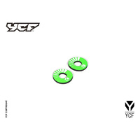 YCF DONUTS 25×55×5MM 2PCS GREEN