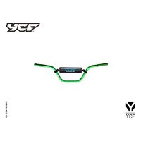GREEN ALLOY H/BAR "HIGH"  WITH BLACK BAR PAD