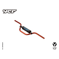 ORANGE ALLOY H/BAR "LOW" WITH BLACK BAR PAD