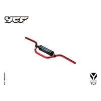 RED ALLOY H/BAR "LOW" WITH BLACK BAR PAD