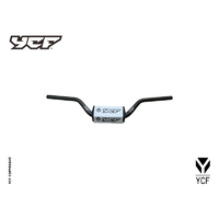 BLACK ALLOY TAPERED H/BAR WITH BLACK BAR PAD