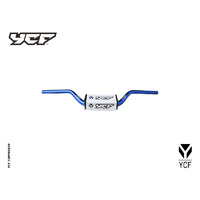 BLUE ALLOY TAPERED H/BAR WITH BLACK BAR PAD