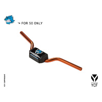 YCF 50A/50E ORANGE ALLOY H/BAR WITH BLACK BAR PAD