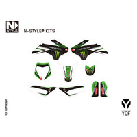 YCF GRAPHIC KIT N-STYLE MONSTER ENERGY 50A/50