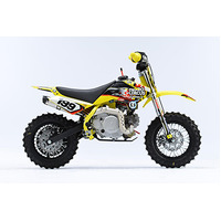 YCF 50A COMPLETE GRAPHIC KIT YELLOW 2015