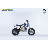 YCF 50A 2018 GRAPHICS KIT BLUE