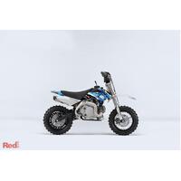 YCF 50A 2019 GRAPHICS KIT WHITE/BLUE