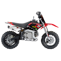 YCF 50A COMPLETE GRAPHICS KIT 2023 RED
