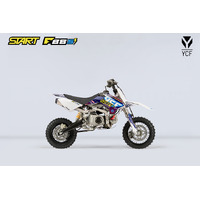 GRAPHICS KIT F88SE ELECTRIC START BLUE/WHITE 2020