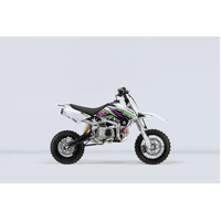 GRAPHIC KIT F88SE ELECTRIC START GREEN/PURPLE 2021