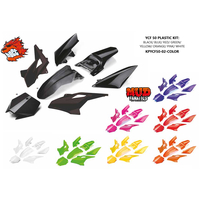 YCF 50A/E COMPLETE PLASTIC KIT ORANGE MY22>